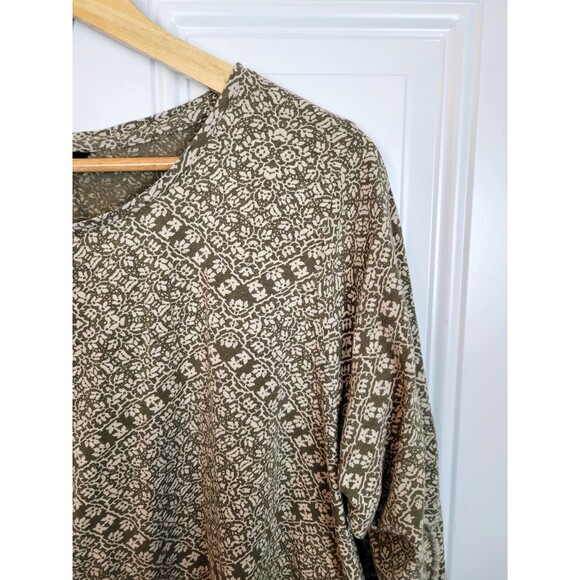 Lucky Brand Womens Plus Size Paisley Top Size 2X - Picture 2 of 7